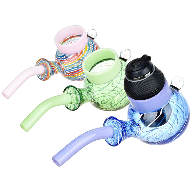 Mini Fumed Twist Glass Bubbler – Smoke Glass Vape