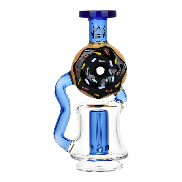 Waffle Recycler Perc Puffco Peak Glass Top 1 Count Assorted Colors