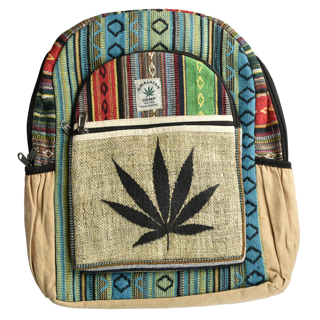 Black store hemp backpack