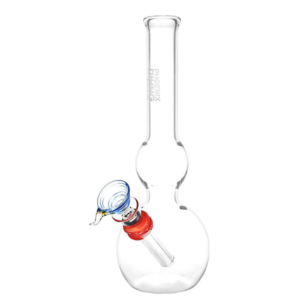 New Europe And Americaglass Pipe Bubbler Smoking Pipe Water Glass Bong  Color Double Bubble Base Snake Pot From Wzq888, $3.5