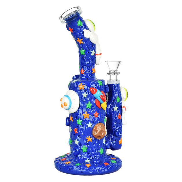 Buy Wholesale China New Design Wholesale 12 Inches 3d Hand Painted Aliens  Astronaut Smoking Water Pipe Luminous Straight Glass Bong Glow In The Dark  & Glass Bong at USD 8.9