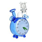 4:20 Alarm Clock Dab Rig Set | Blue