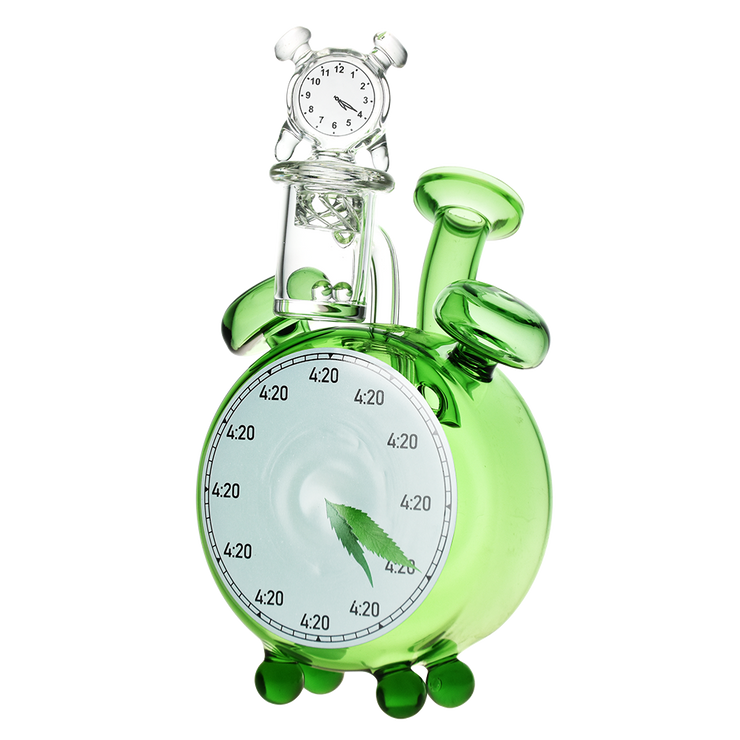 4:20 Alarm Clock Dab Rig Set | Green