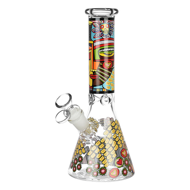 Abstract Art Beaker Bong | Water Pipes with Cool Designs - Pulsar ...