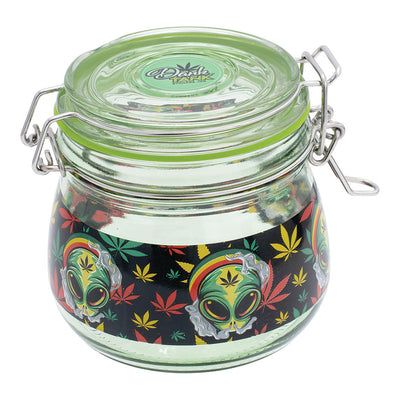 Airtight Glass Storage Jar | Stoned Alien