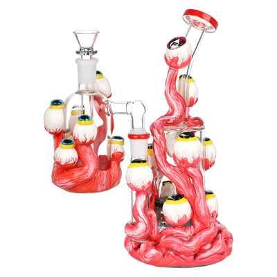 All Eyes On You Bong & Ash Catcher Bundle