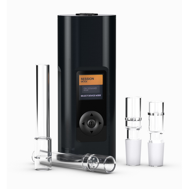 Arizer Solo III Dry Herb Vaporizer | Glass Tubes & Adapters