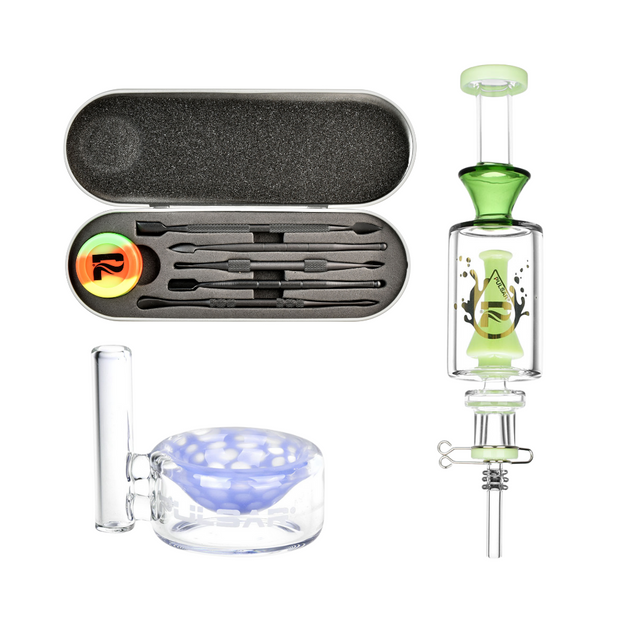 Big Beaker Vapor Vessel, Dish, & Dab Tools Bundle