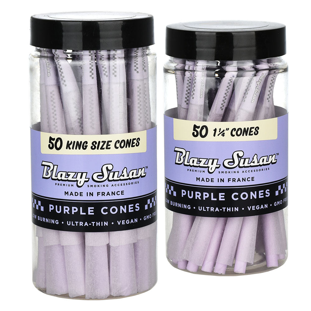 Blazy Susan Purple Pre-Rolled Cones  Slow Burn Herb Papers - Pulsar – Pulsar  Vaporizers