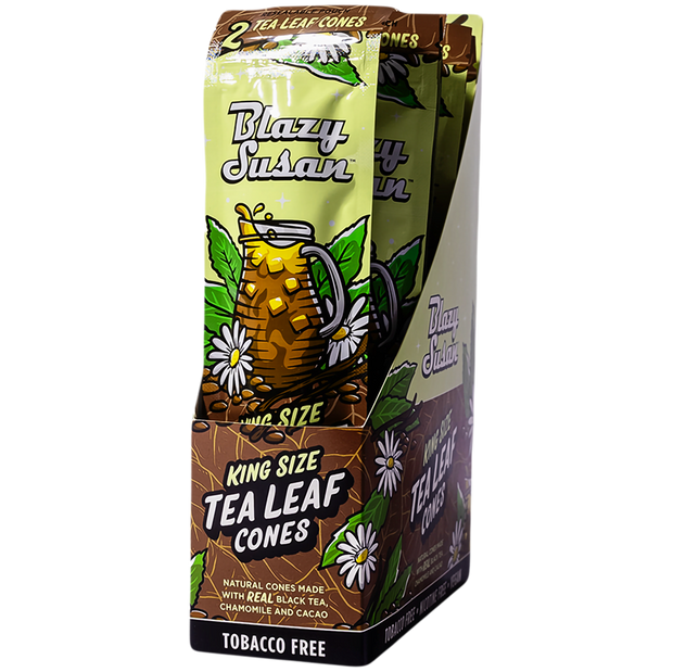 Blazy Susan Tea Leaf Pre-Rolled Cones | Full Box