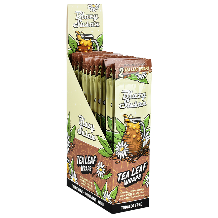 Blazy Susan Tea Leaf Wraps | Full Box