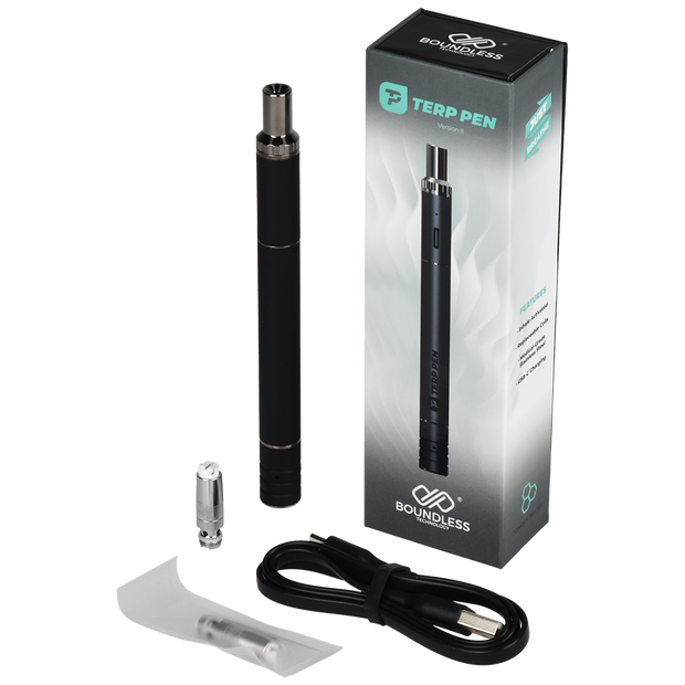 Boundless Vaporizer Terp Pen | Packaging & Contents