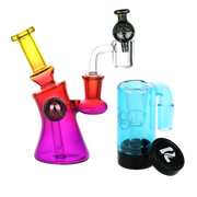 Candy Craze Dab Rig, Oil Reclaimer, & Carb Cap Bundle