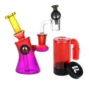 Candy Craze Dab Rig, Oil Reclaimer, & Carb Cap Bundle