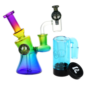 Candy Craze Dab Rig, Oil Reclaimer, & Carb Cap Bundle