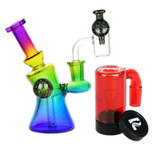 Candy Craze Dab Rig, Oil Reclaimer, & Carb Cap Bundle