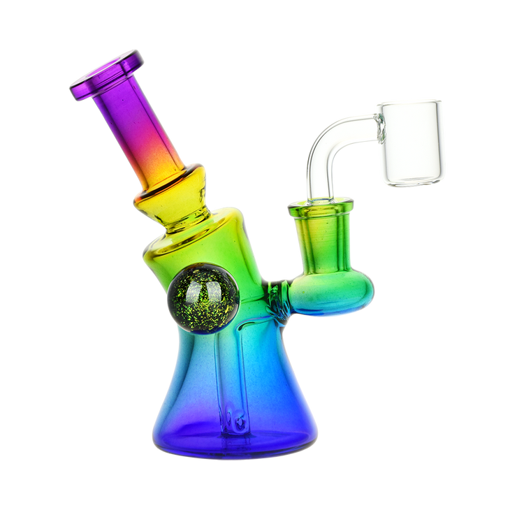 Candy Craze Mini Dab Rig | Rainbow Twist