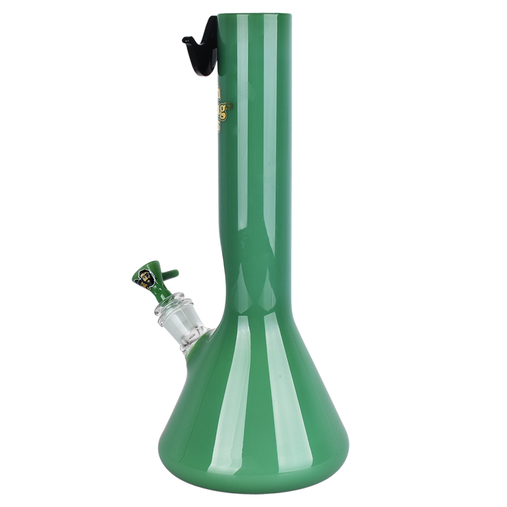 Cheech & Chong Glass Beaker Bong | Moustache Ride | Back View