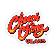 Cheech & Chong Glass Beaker Bong | Parked | Sticker