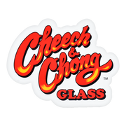 Cheech & Chong Glass Hand Pipe | Chongdolf | Sticker