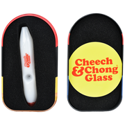 Cheech & Chong Glass Hand Pipe | Labrador Grande Joint | Collector's Tin