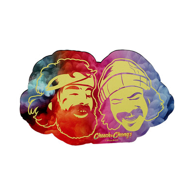 Cheech & Chong's™ x Pulsar DabPadz Dab Mat | Smoke | Die Cut