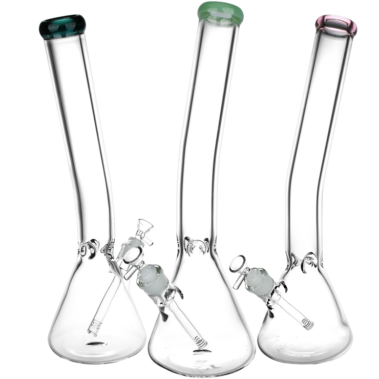 Classic Glass Bent Neck Beaker Bong | Extra Large Size | Group