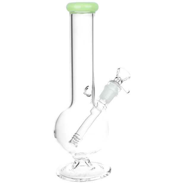 Classic Glass Bubble Base Bong | Medium Size | Back View