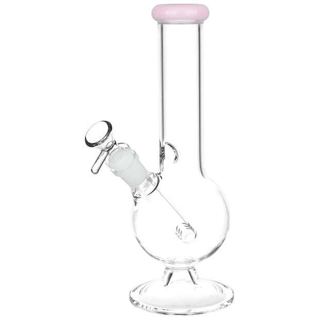 Classic Glass Bubble Base Bong | Medium Size | Front View