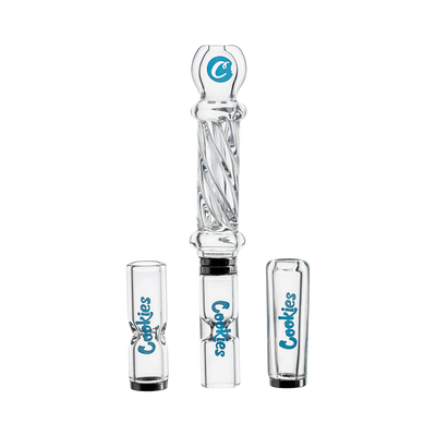 Cookies Pocket Hitter 3-in-1 Chillum & Tip Set