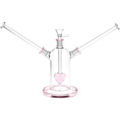 Date Night Dual Neck Bong | Front View