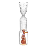 Egyptian Queen Frosted Bong | Front View