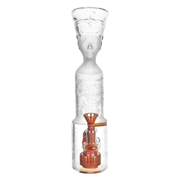 Egyptian Queen Frosted Bong | Front View