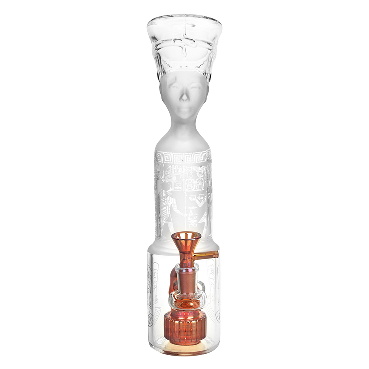 Egyptian Queen Frosted Bong | Front View