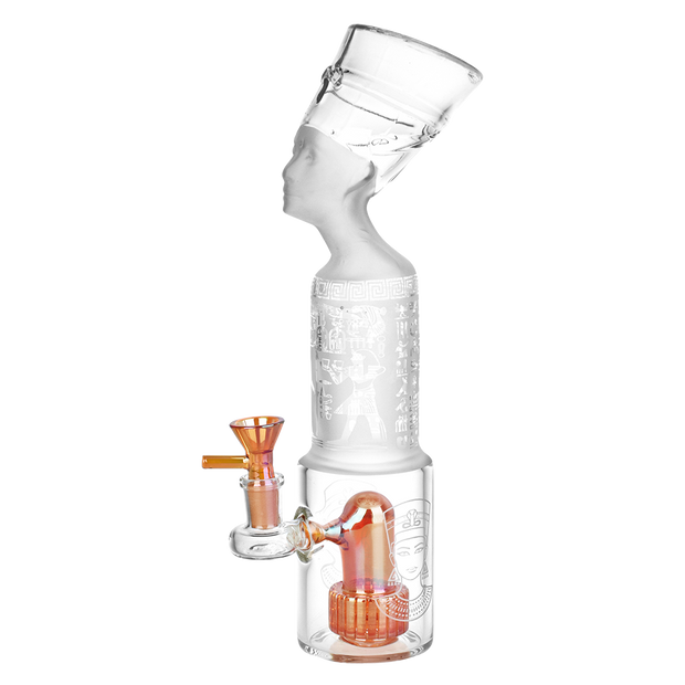 Egyptian Queen Frosted Bong | Side View