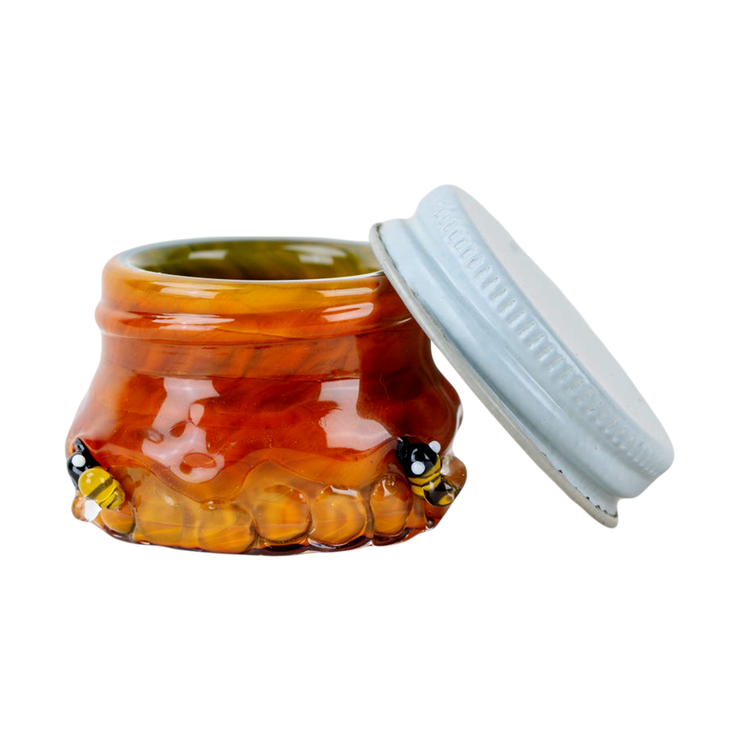 Empire Glassworks Honeycomb Terp Jar | Open View