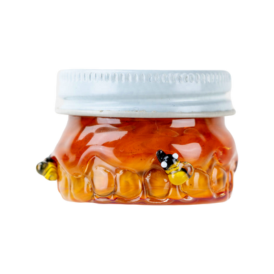 Empire Glassworks Honeycomb Terp Jar | Side View