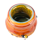 Empire Glassworks Honeycomb Terp Jar | Inside View