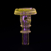 Empire Glassworks Joystick Carb Cap for Puffco Peak Series | Eclipse | Dark View