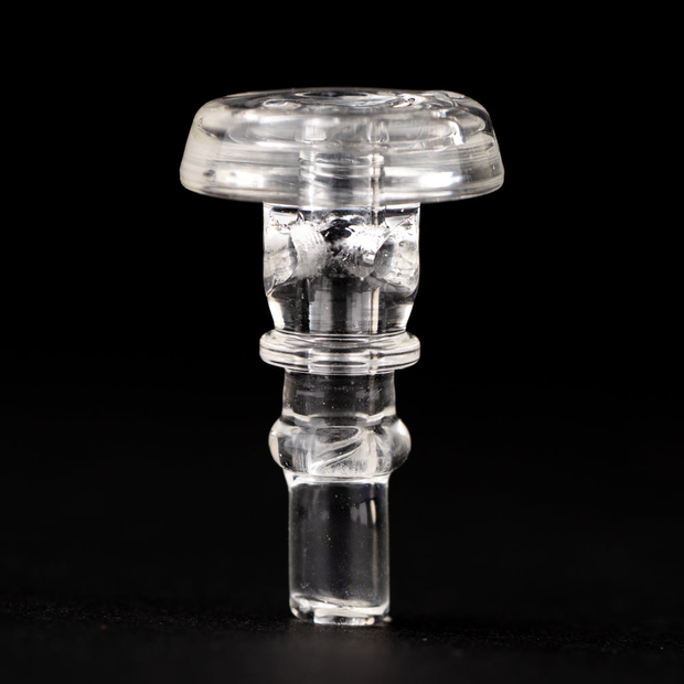 Empire Glassworks Joystick Carb Cap for Puffco Peak Series | UV Reactive Pink