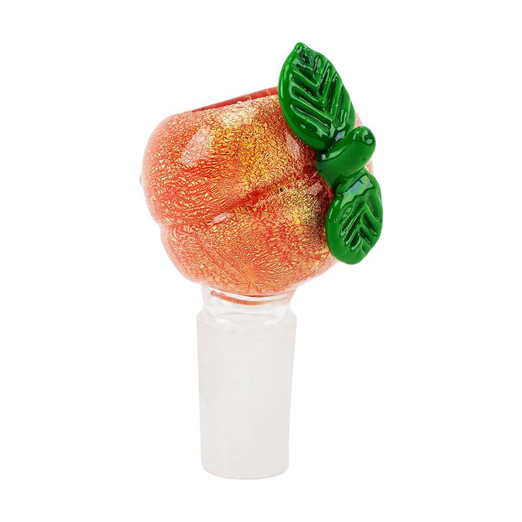 Empire Glassworks Peachy Herb Slide | Back View