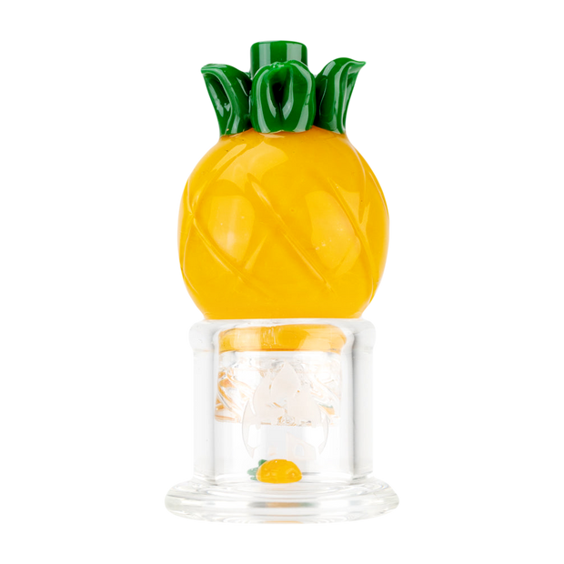 Empire Glassworks Pineapple Vortex Carb Cap Set | Storage Stand