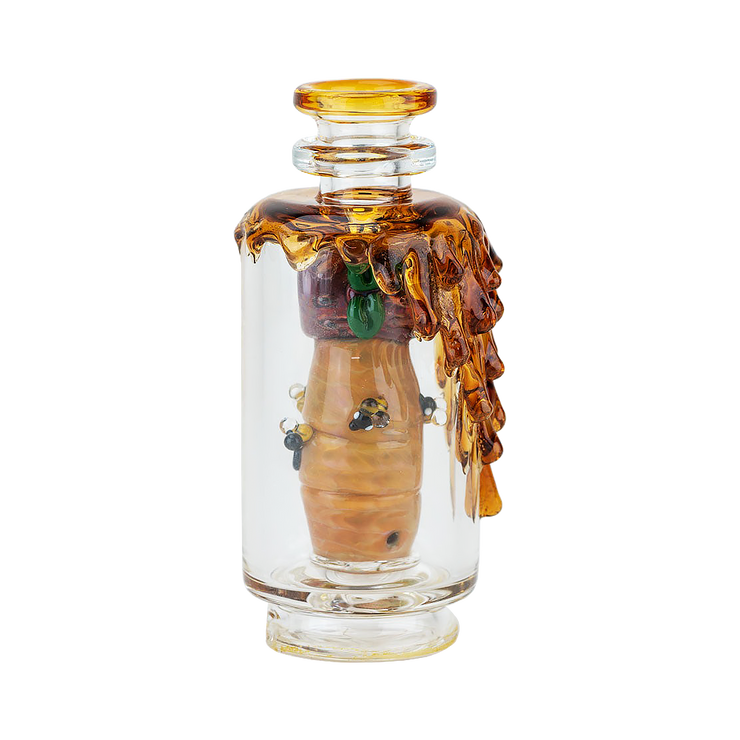 Empire Glassworks Save The Bees Attachment Set for Puffco Peak Series | Front View