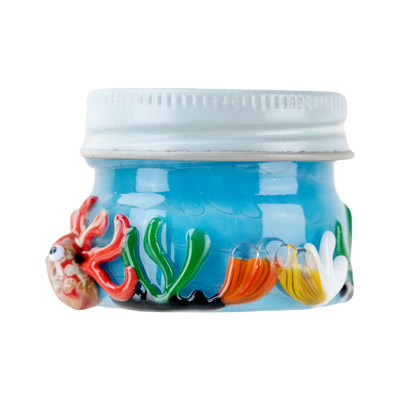 Empire Glassworks Under The Sea Terp Jar | Side View