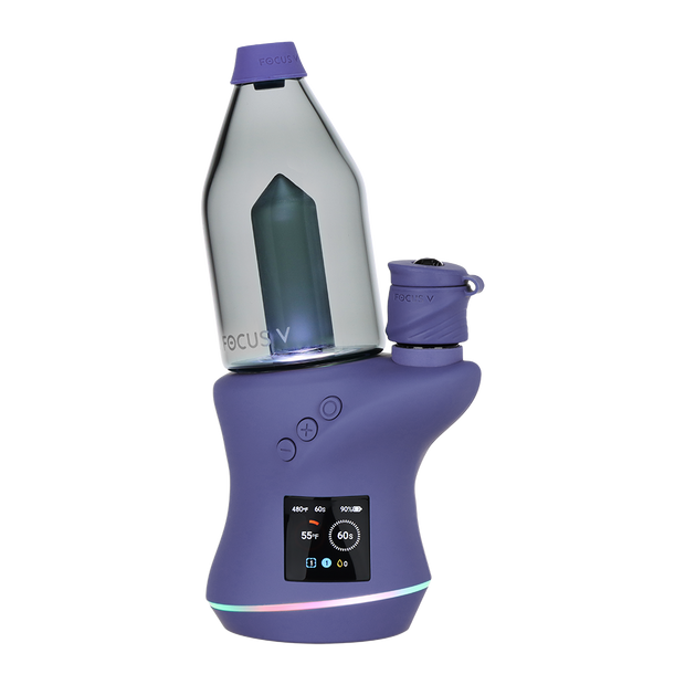 Focus V Carta 2 MAX Electric Dab Rig & Saber Hot Knife Bundle | Grape | eRig