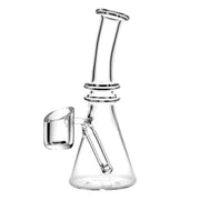Full Quartz All-In-One Mini Rig | Thick Walled Angle Cut Banger