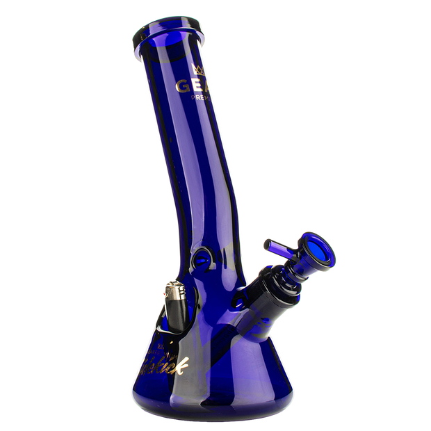 Gear Premium Sidekick Laid Back Beaker Bong | Blue