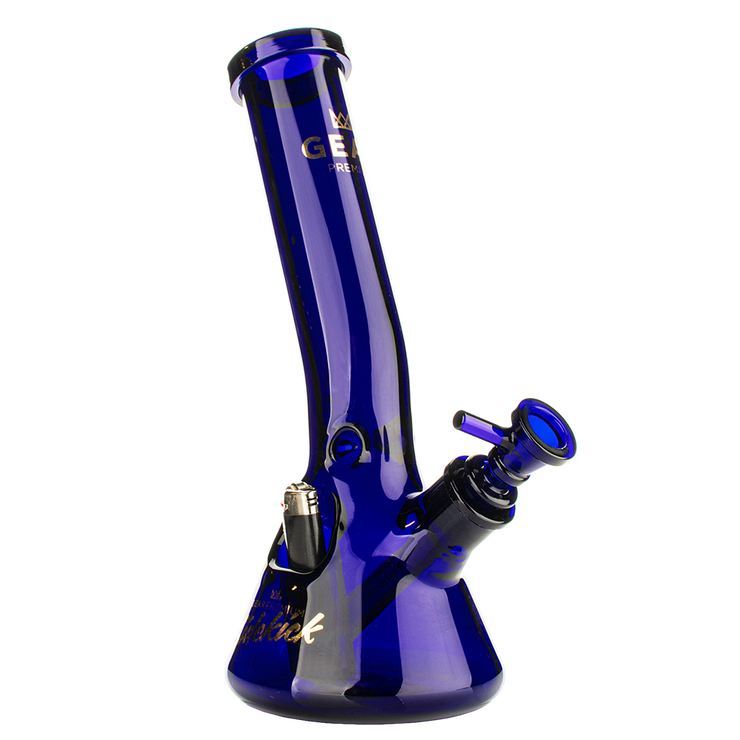 Gear Premium Sidekick Laid Back Beaker Bong | Blue