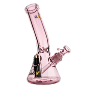 Gear Premium Sidekick Laid Back Beaker Bong | Pink