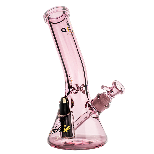 Gear Premium Sidekick Laid Back Beaker Bong | Pink